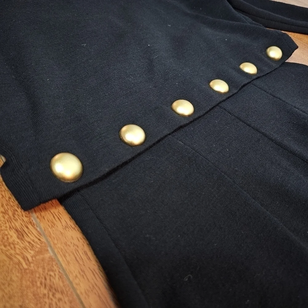 Vintage Authentic ANDREA JOVINE Dress 100% Wool Size M - Picture 15 of 17